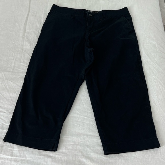Sonoma Life+Style Everyday Capri Original Fit Size 12 Black - Picture 1 of 10